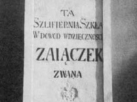 Tablica dziękczynna dla generała Zajączka