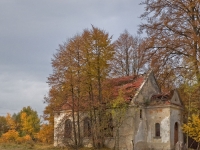Ruiny kościoła ewangelickiego w Bogusławowie